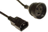 AC CABLE C14 SOCKET 1.5M